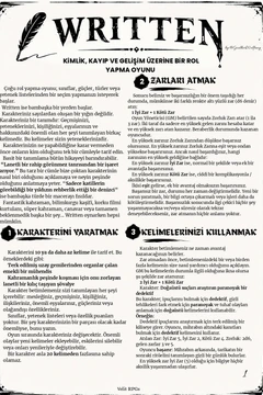Written RPG kapağı